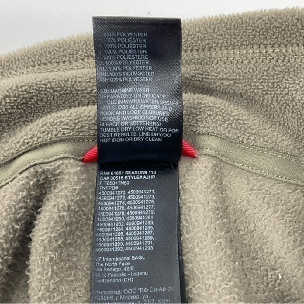 The‎ North Face 1/4 Fleece Pullover Size Small J10 - Picture 6 of 7